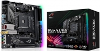 купить Материнская плата ASUS ROG STRIX B450-I GAMING, Socket AM4, 2xDDR4 (3600 OC), 4xSATA3 Raid, 2xM.2, 2xPCIe3.0x16, 1xHDMI, 6xUSB3.1, 3 x LED-illuminated audio jacks, Wi-Fi 802.11, mITX в Алматы фото 1