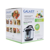 купить Мультиварка-скороварка GALAXY GL2651, 900Вт, 8 программ, Объем чаши 5 л, 220В/50Гц в Алматы фото 3