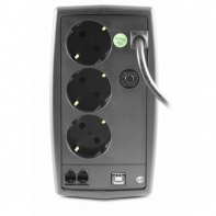купить Источник бесперебойного питания 3Cott-850-CNL, Connect line, Smart, AVR, 850VA/510W, 12V/9Ah, Schuko*3, USB, RJ11, LED в Алматы фото 3