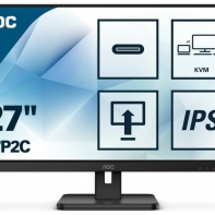 купить Монитор 27" AOC 27P2C IPS 1920x1080 75hz 4мс 250кд/м2 1000:1 1xHDMI 1xDP USB-C 4xUSB 2x2W в Алматы фото 1
