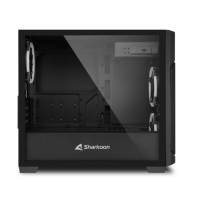 купить Корпус ПК без БП Sharkoon V1000 RGB <mATX, 2x3.5, 6x2.5,2xUSB 3.0, 450*200*402mm> в Алматы фото 2
