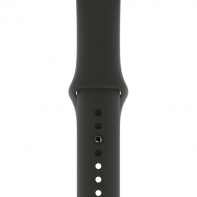купить Apple Watch Series 3 GPS, 38mm Space Grey Aluminium Case with Black Sport Band, Model A1858 в Алматы фото 3