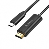 купить Видео кабель HDMI-TypeC ORICO CMH-WM20-BK-PRO <2M, 4K30Hz, Black> в Алматы фото 1