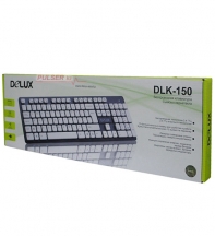 купить Клавиатура, Delux, DLK-150GW, Ультратонкая, Беспроводная в Алматы фото 2