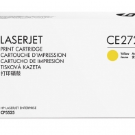 купить Картридж лазерный HP LaserJet CE272AC для Color LaserJet CP5525, 15000 стр., желтый в Алматы фото 1