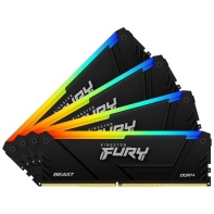 купить ОЗУ Kingston FURY Beast RGB 128Гб (32x4) DIMM DDR4 KF432C16BB2AK4/128 в Алматы фото 2