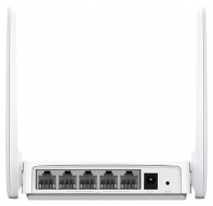 купить Маршрутизатор беспроводной 300M Mercusys MW305R(RU) <300Mbps Wireless N Router, 4 порта LAN 10/100 Мбит/с, 1 порт WAN 10/100 Мбит/с, 2.4GHz, 802.11n/g/b, 3 фиксированные всенаправленные 5 дБи антенны> в Алматы фото 2