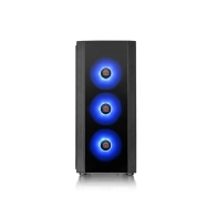 купить Корпус Thermaltake Versa J25 TG RGB, Midi Tower, ATX, Black, 2x3.5*/2x2.5*, 2xUSB3.0  CA-1L8-00M1WN-01 в Алматы фото 2