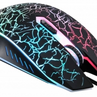 купить Мышь Oklick 905G INVASION черный/рисунок оптическая (3200dpi) USB игровая (5but) в Алматы фото 1