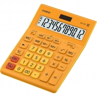 купить Калькулятор настольный CASIO GR-12C-RG-W-EP желтый в Алматы фото 2