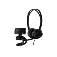 купить Комплект офисный Trust DOBA 2 IN 1 HOME OFFICE SET веб-камера+гарнитура в Алматы фото 1