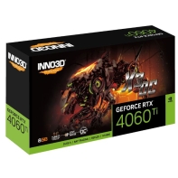 купить Видеокарта Inno3D GeForce RTX4060 Ti 8GB X3 OC, 8G GDDR6 128-bit HDMI 3xDP N406T3-08D6X-171153L в Алматы фото 3