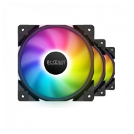 купить Вентилятор для корпуса PCCooler HALO ARGB 3-IN-1 3x120mm 1000-2000 ± 10% RPM Black в Алматы фото 1