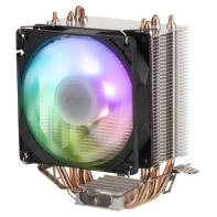 Купить Процессорный кулер 2E GAMING AIR COOL AC90D4-RGB, LGA1700, 1366, 1200, 115X, 775, AM5, AM4, AM3, AM3+, AM2, AM2+, FM2, FM1, 4pin PWM, TDP 130W Алматы