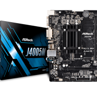купить Материнская плата с процессором ASRock J4005M Intel&reg; Dual-Core J4005 (до 2,7 ГГц) 2DDR4 (2400MHz) SATA3 1xD-Sub, 1xDVI-D, 1xHDMI, 2xUSB2.0, 2xUSB3.1, 2xPS/2, 1xRJ-45 mATX, BOX                                                                            в Алматы фото 1