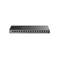 Купить Коммутатор PoE+ Smart GbE 16-портовый Tp-Link SG2016P <JetStream™ 16 портов GbE  (Порт 1 - Порт 8 с поддержкой PoE+ 802.3af/at max 30W на порт),  коммутационная матрица 32 Гбит/с, бюджет мощности PoE 120W, интеграция с Omada SDN> Алматы