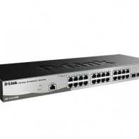 купить D-Link DGS-1210-28/ME/A2B WebSmart коммутатор  24 порта 10/100/1000  + 4SFP в Алматы фото 1