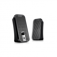 купить Колонки, Microlab, B55(13), 2.0, 4Вт (2Вт*2), USB (питание), Диапазон частот 80-18кГц, 3,5 MiniJack, Размер 85*198*45 мм., Чёрный в Алматы фото 2