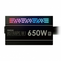 купить Блок питания ПК  780W GAMDIAS ASTRAPE M1-650W 80PLUS <650W, RGB, APFC,120mmFAN> в Алматы фото 2