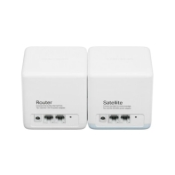 купить Домашняя Mesh Wi-Fi система GbE AC1200 Mercusys Halo H32G(2-pack) <AC1200 Домашняя Mesh-система Wi-Fi, 2-pack: 1 ? Halo H30G + 1 ? Halo H30, Скорость: 300 Мбит/с для 2.4 ГГц + 867 Мбит/с для 5 ГГц, Halo H30G:  2 ? внутренние антенны, 2 ? гигабитных п в Алматы фото 2