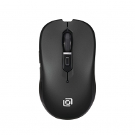 купить Мышь Oklick 610MWC черный оптическая (1600dpi) беспроводная USB/USB-C (5but) в Алматы фото 3
