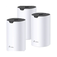 Купить Домашняя Mesh Wi-Fi система GbE AC1200 Tp-Link Deco S4 (3 устройства) <Бесшовный роуминг, 867Mbps 5Ghz + 300Mbps 2.4Ghz, 802.11ac/a/b/g/n, 2 гигабитных порта LAN/WAN> Алматы