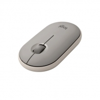 купить LOGITECH Pebble M350 Wireless Mouse - SAND - 2.4GHZ/BT - EMEA - CLOSED BOX в Алматы фото 1