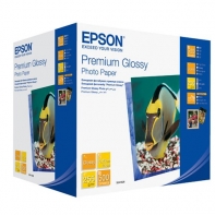 купить Бумага для струйной печати Epson C13S041826 Premium Glossy Photo Paper 10x15cm, глянцевая, 500 листов, 255 гр/м2 в Алматы фото 1