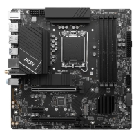 купить Материнская плата MSI PRO B760M-A WIFI DDR4 LGA1700 4xDDR4 4xSATA3 RAID 2xM.2 2xHDMI 2xDP mATX в Алматы фото 3