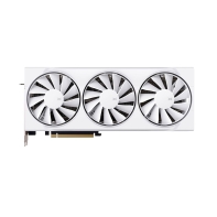 Купить XFX Swift AMD Radeon RX 9070XT White Triple fan Gaming Edition with 16GB GDDR6 HDMI 3xDP, AMD RDNA 4 Алматы