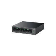 купить Коммутатор PoE+ GbE  5-портовый TP-Link LS105GP <5 портов GbE(Порт 1- Порт 4 PoE IEEE 802.3af/at), Бюджет мощности PoE 65W, Режим увеличения дальности до 250 метров, Режим изоляции портов> в Алматы фото 2