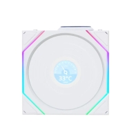Купить Вентилятор для корпуса Lian Li Uni Fan TL Wireless LCD 120 ARGB, 12cm, 4pin, White 12TLLCD1W1W в Алматы
