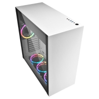 купить Корпус ПК без БП Sharkoon PURE STEEL RGB Wh <EATX, 3x3.5, 5x2.5,2xUSB 3.0, Audio, 474*210*475mm> в Алматы фото 2