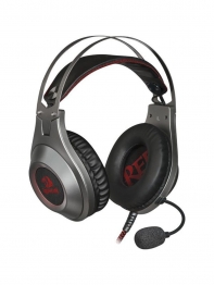 купить Игровая гарнитура стерео Redragon Inferno Pro virtual 7.1 подсветка регулят. громк., 2 м кабель. в Алматы фото 2