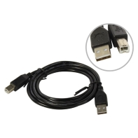 купить Кабель USB 2.0 Pro Cablexpert CCP-USB2-AMBM-6, AM/BM, 1.8м, экран, черный, пакет в Алматы фото 1
