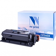 купить Картридж NVP совместимый HP CE260X Black для LaserJet Color CP4025n/CP4025dn/CP4525n/CP4525dn/CP4525                                                                                                                                                       в Алматы фото 1