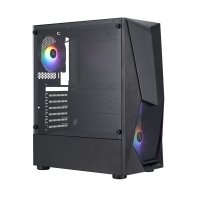 Купить Корпус 1Stplayer DK-3-BK, Midi Tower, ATX, Black, 1x3.5*/1x2.5*, 2xUSB2.0, USB3.0, RGB в Алматы