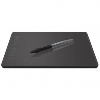 купить Графический планшет, Huion, H950P, Разрешение 5080 lpi, Чувствительность к нажатию 8192, Интерфейс USB, Рабочая область 221*138 мм. (8,7*х5,4*), Чёрный в Алматы фото 2