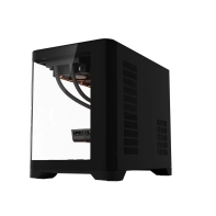 купить Корпус 1Stplayer UVIEW UV6, Midi Tower, m-ATX, m-ITX, Black, 2x3.5*/3x2.5*, 2xUSB3.0 в Алматы фото 3