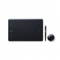 купить Графический планшет, Wacom, Intuos Pro Medium R/N (PTH-660), Разрешение 5080 lpi, Чувствительность к нажатию 2048, 6 программируемых клавиш, Размер 338x219x8 мм, Чёрный в Алматы фото 1
