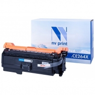 купить Картридж NVP совместимый HP CE264X Black для LaserJet Color CM4540/CM4540f/CM4540fskm (17000k)                                                                                                                                                             в Алматы фото 1