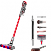 купить Пылесос вертикальный Jimmy JV65 Graphite+Red with mopping kit Cordless Vacuum Cleaner+charger ZD24W342060EU в Алматы фото 2