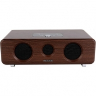 купить Колонки, MicroLab, MD336, 2.1, 11W*2 (THD 1%), Bluetooth V4.0, Выход 3.5ST-2RCA, Материал: MDF, Тёмное дерево в Алматы фото 1