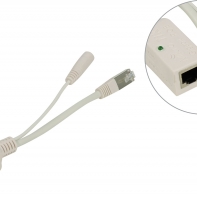Купить Переходник сетевой MikroTik RBGPOE Gigabit PoE injector, 2A, 9-48V, 1xRJ45 in, 1xDC in, 1 x RJ45 out Алматы