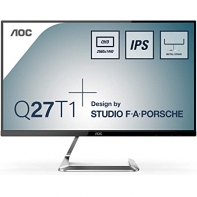 купить Монитор 27" AOC Q27T1 IPS 2560x1440 5мс 350 кд/м2 1000:1 50M:1 2xHDMI 2xDP Цвет: Черный в Алматы фото 1