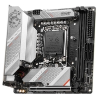 купить Материнская плата MSI MPG B760I EDGE WIFI DDR4 LGA1700 2xDDR4 4xSATA3 2xM.2 HDMI DP M-ITX в Алматы фото 2