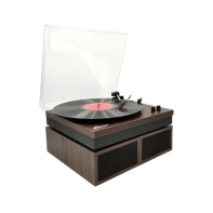 купить Проигрыватель виниловый Ritmix LP-340B темное дерево в Алматы фото 2