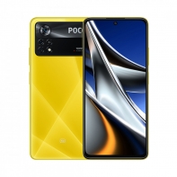 купить Мобильный телефон, Poco, X4 Pro 5G 6GB 128GB, 6.67* AMOLED, Аккумулятор 5000 мАч, 2400х1080, Bluetooth 5.1, 108MPx+8MPx+2MPx/16MPx, Snapdragon 695, Gorilla Glass 5, NFC, Turbo Charge 67W, (POCO Yellow) Жёлтый в Алматы фото 1