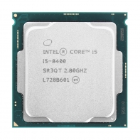 купить CPU Intel Core i5 8400 2,8GHz 9Mb 6/6 Core Coffe Lake Tray 65W FCLGA1151 в Алматы фото 1