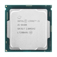 купить CPU Intel Core i5 8400 2,8GHz 9Mb 6/6 Core Coffe Lake Tray 65W FCLGA1151 в Алматы